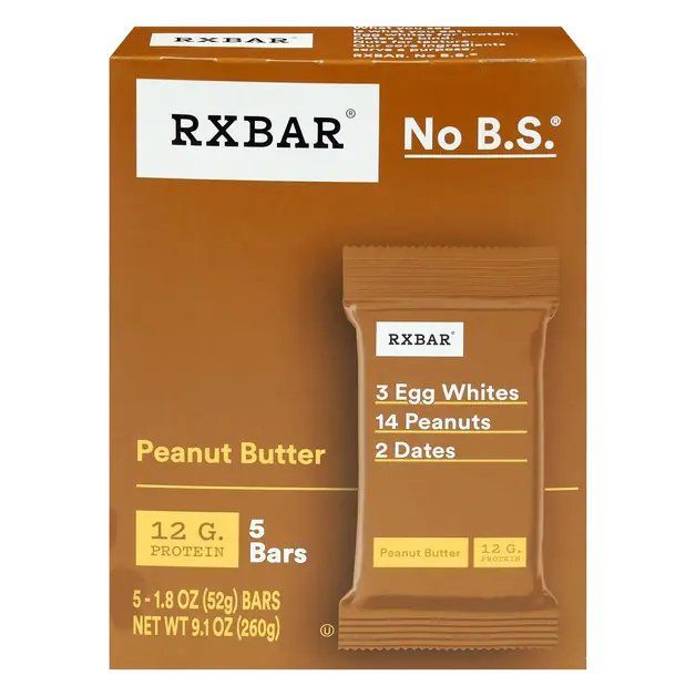 Peanut Butter 12g Protein Bars - 5 ct