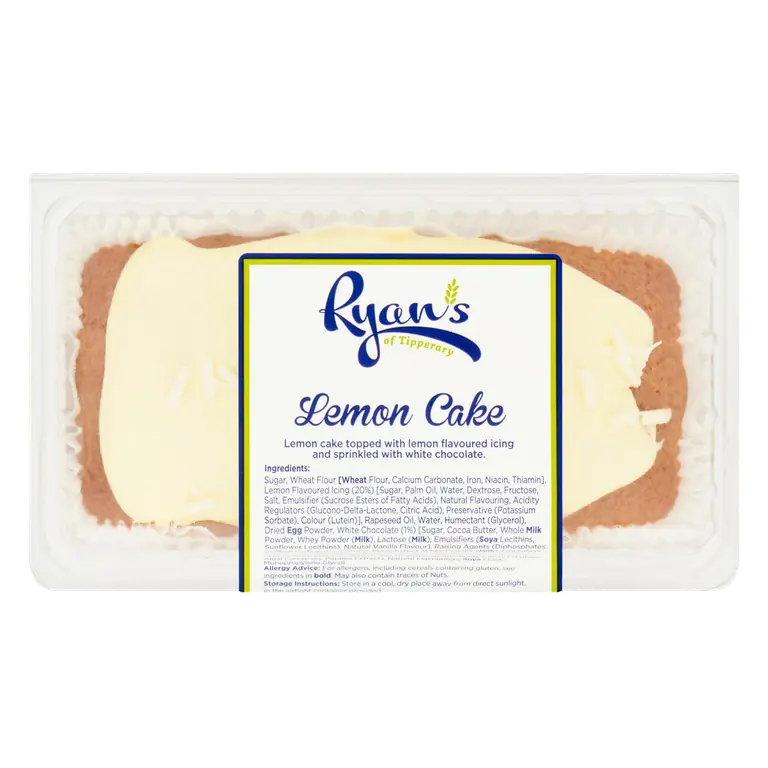 Ryan's of Tipperary Lemon Cake 400g