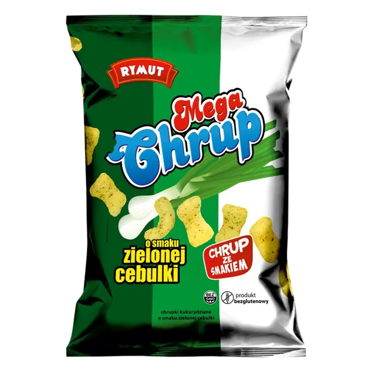 Mega Chrup Green Onion Flavour Corn Puffs