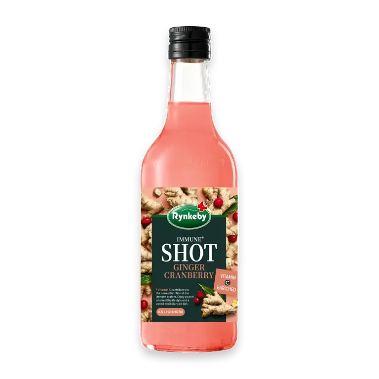 Shot Ingefära Tranbär 0,5l