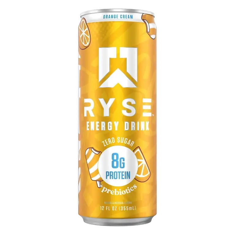 RYSE Energy with Pro Orange Creamsicle Energy Drink, 12 fl oz: Caffeinated