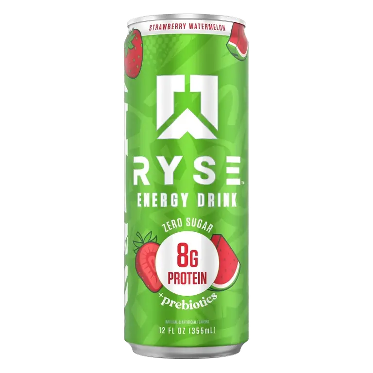 RYSE Energy with Pro Watermelon Energy Drink, 12 fl oz: Caffeinated