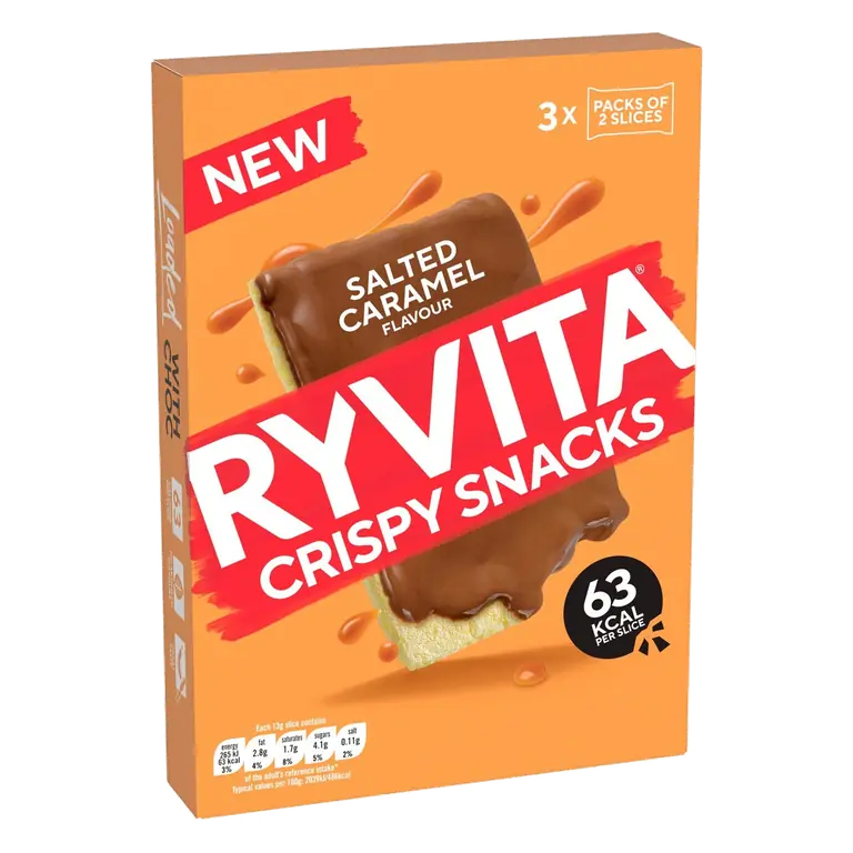 Crispy Snacks Salted Caramel Chocolate Snack Packs