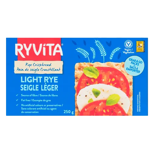 Crispbread Light Rye 250 g