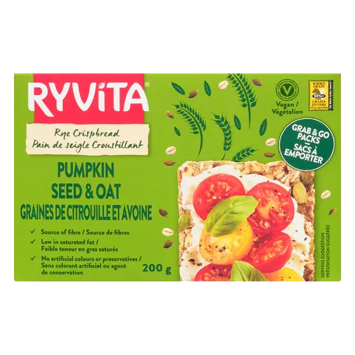 Pumpkin Seed Oats Crispbread 200 g