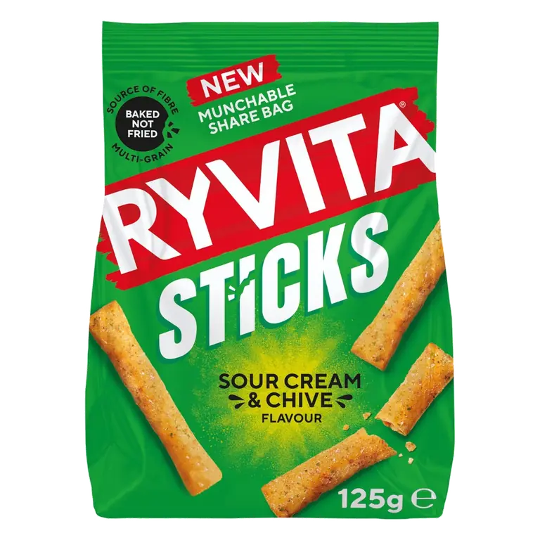 Sticks Sour Cream & Chive 125g
