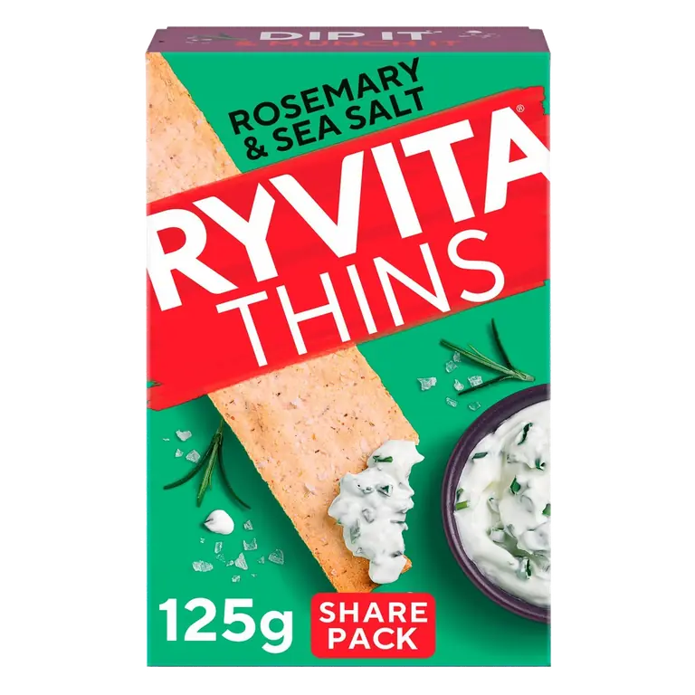 Thins Rosemary & Sea Salt Flatbread Crackers