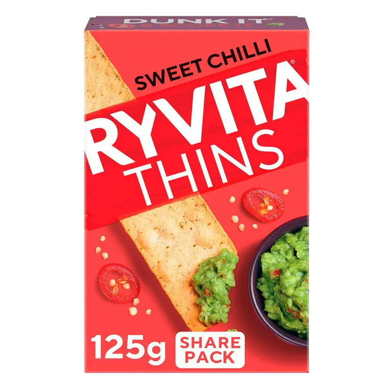 Thins Sweet Chilli Flatbread Crackers 125g