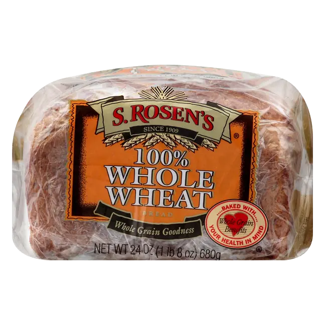 100% Whole Wheat Bread, 100% Whole Wheat