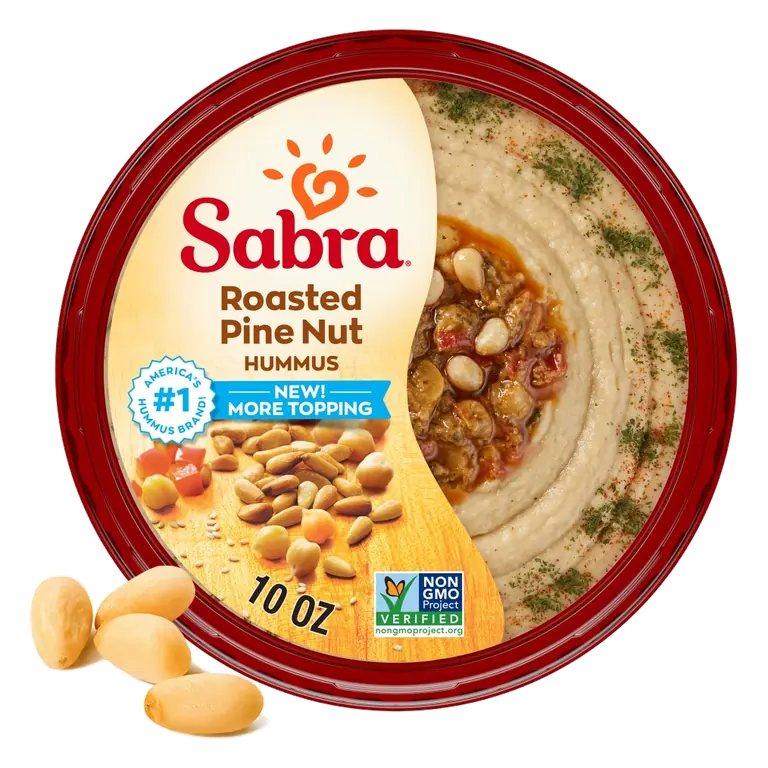 Roasted Pine Nut Hummus
