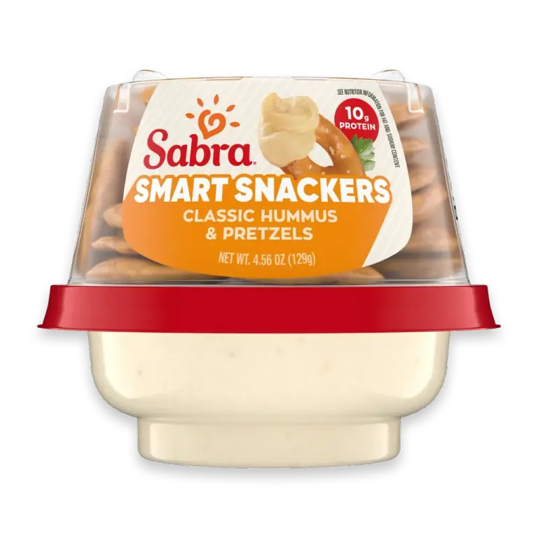 Snackers Classic Hummus with Pretzels