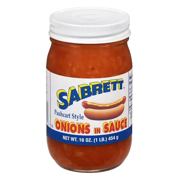 Pushcart Style Onions in Sauce
