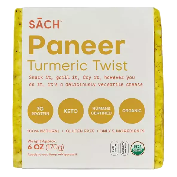 Turmeric Twist Paneer Cheese
