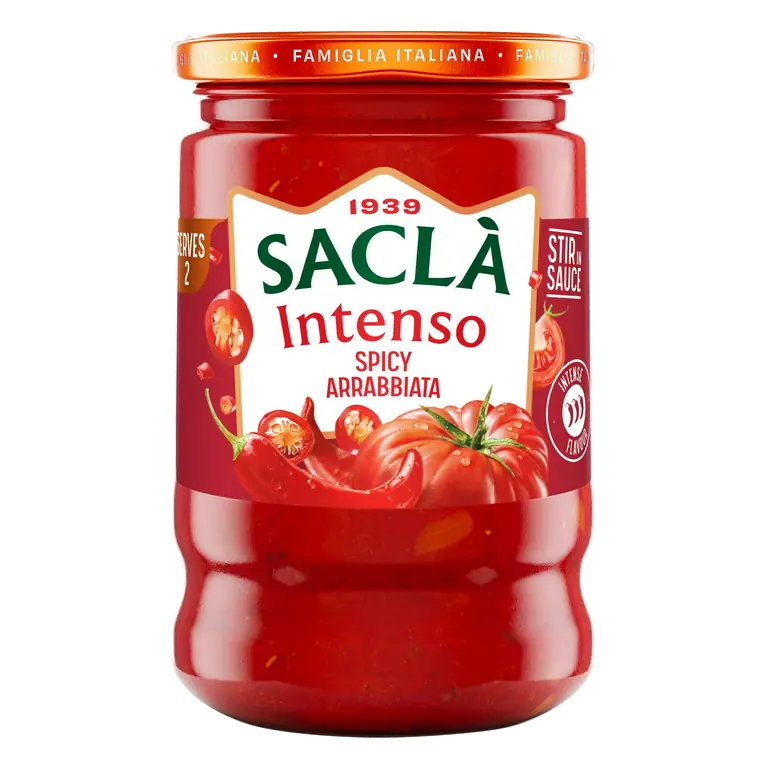 190g Intenso Spicy Arrabbiata Pasta Sauce