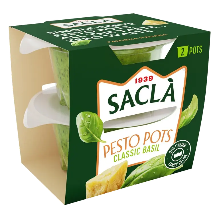 Pesto Pots Basil 2 Pack