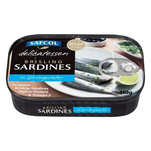 Brisling Sardines In Springwater