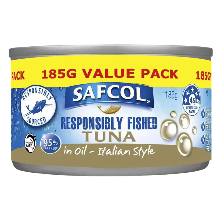Responsibly Fished Tuna In Oil Italian Style