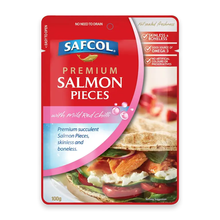 Salmon With Mild Red Chilli Pouch