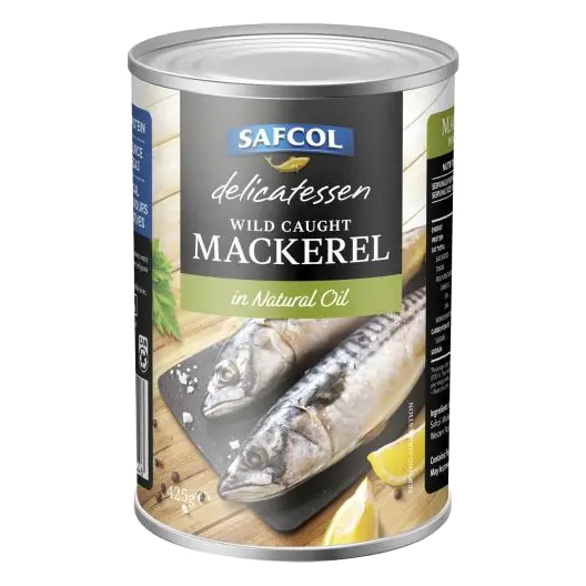 Wild Caught Mackerel In Oil