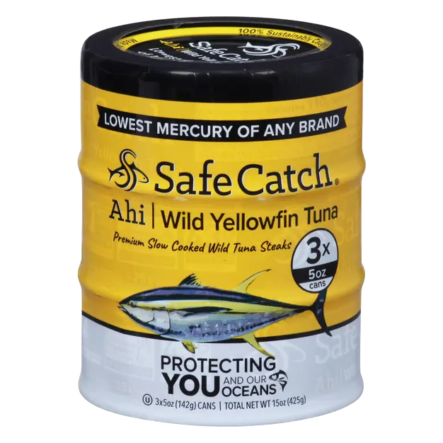 Wild Caught Ahi Yellowfin Tuna - 3 ct