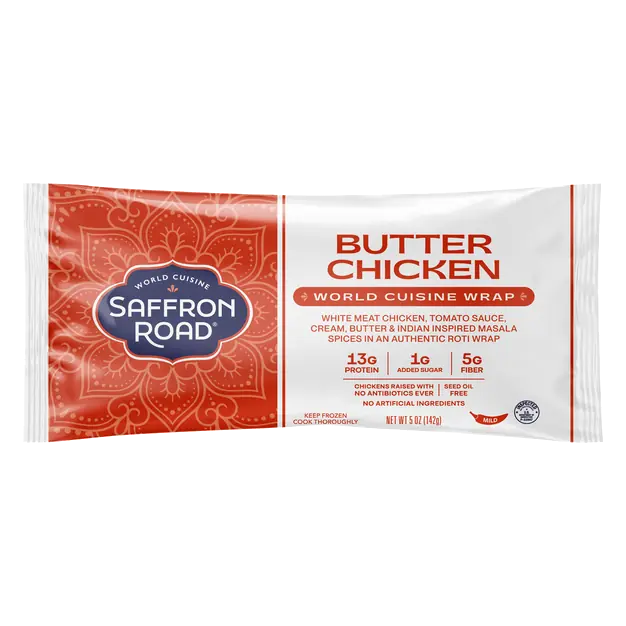 Butter Chicken Artisan Wrap Frozen