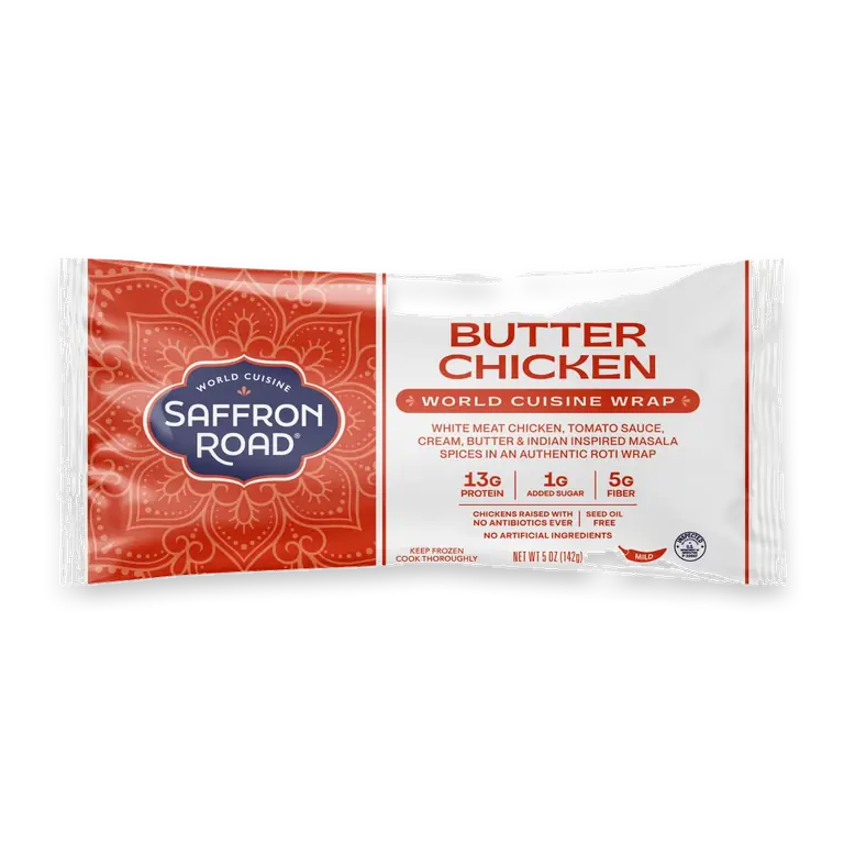Butter Chicken Frozen Artisan Wrap