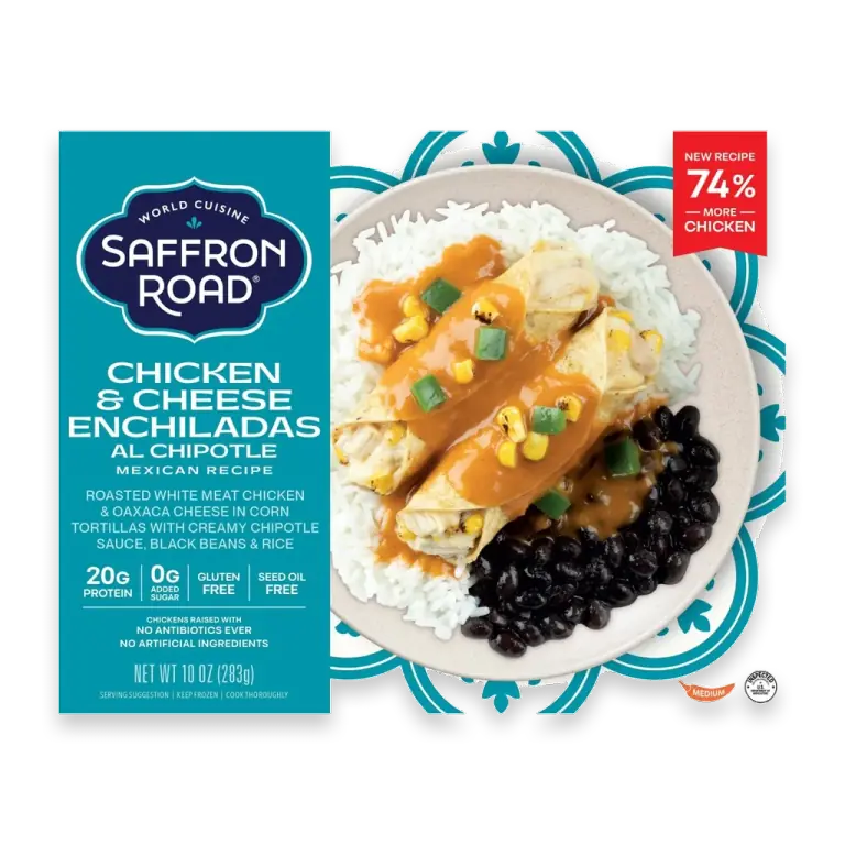 Chicken Enchiladas Al Chipotle Gluten-Free Mexican Frozen Dinner
