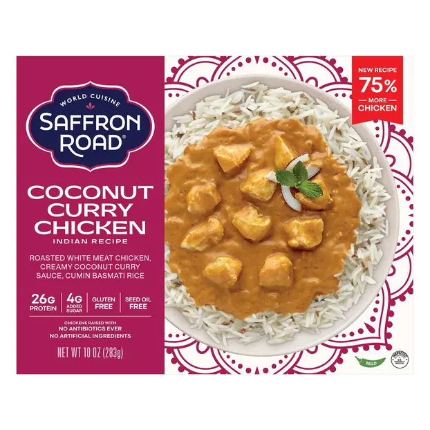 Coconut Curry Chicken with Basmati Rice Mild