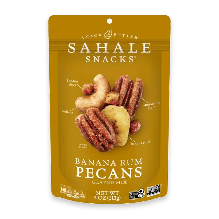 Banana Rum Pecans Glazed Mix