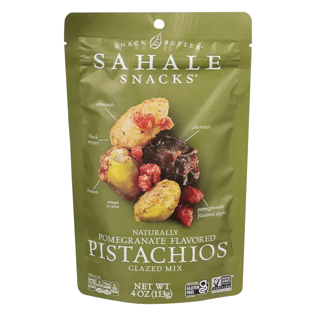 Pomegranate Flavored Pistachios Glazed Mix