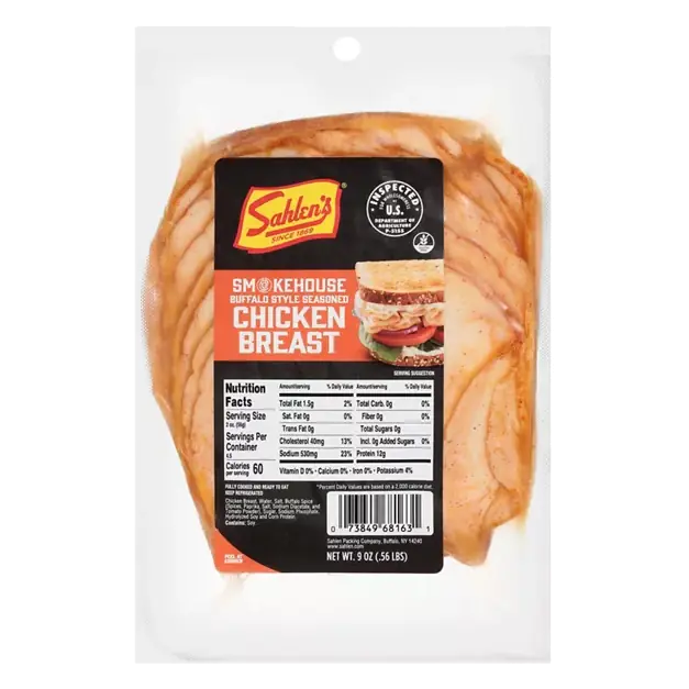 Smokehouse Buffalo Style Seasoned Chicken Breast