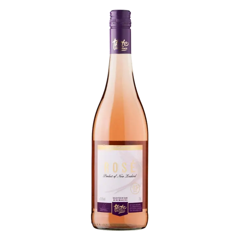 0.5% Low Alcohol Rose Wine, Taste the Difference 75cl