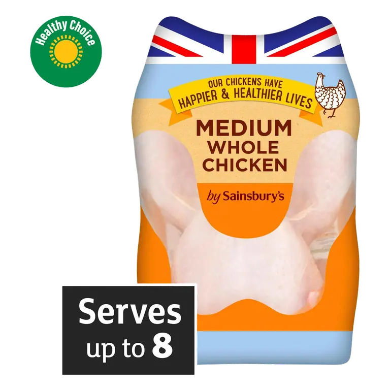 1.6kg British Fresh Medium Whole Chicken