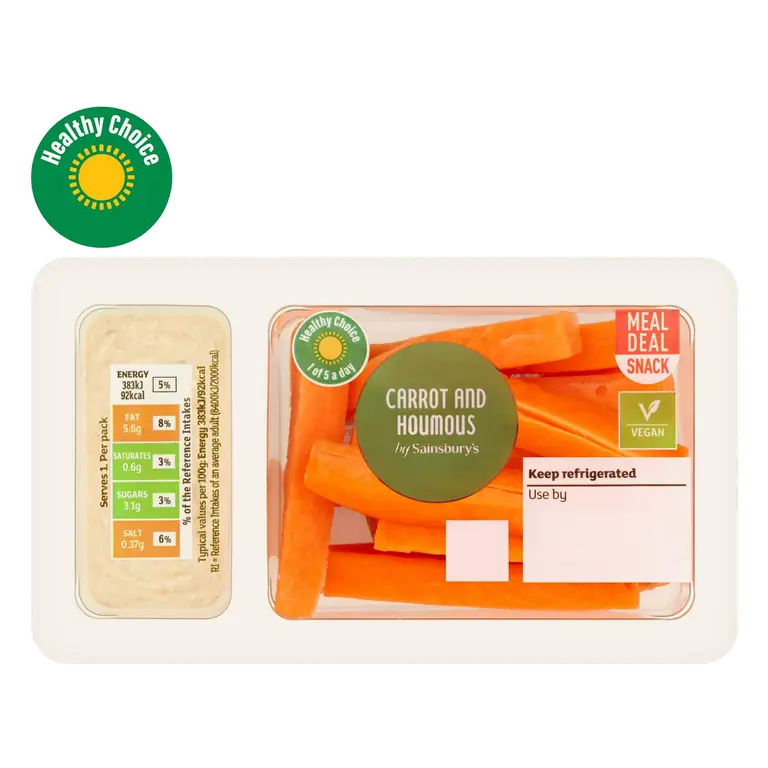100g Carrot and Houmous