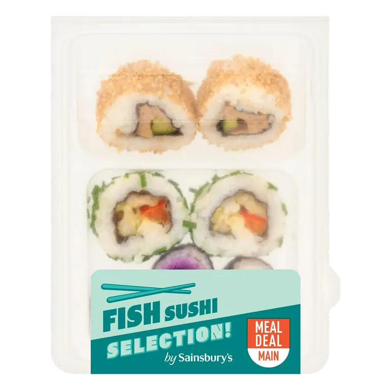 117g Med Pack Fish Sushi