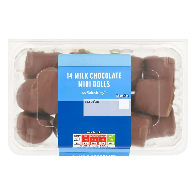 14 x Chocolate Mini Roll Bites