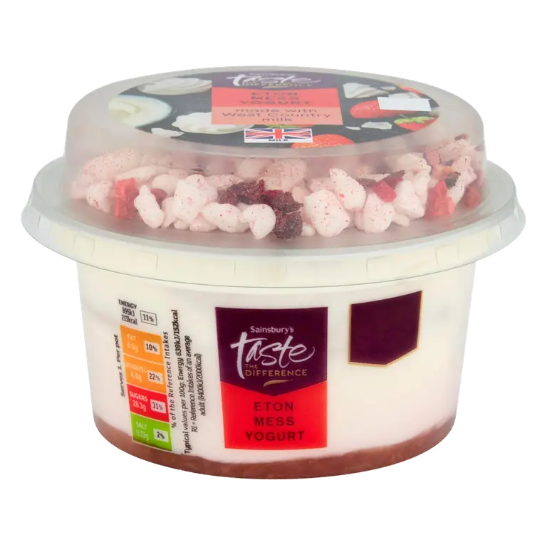 140g Eton Mess Yogurt, Taste the Difference