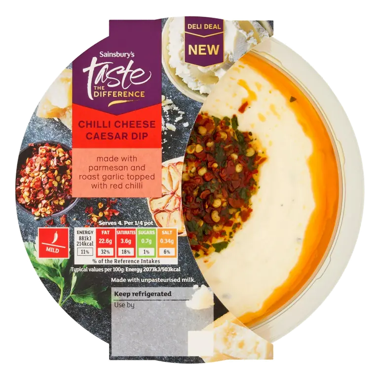170g Chilli Cheese Caesar Dip, Taste the Difference
