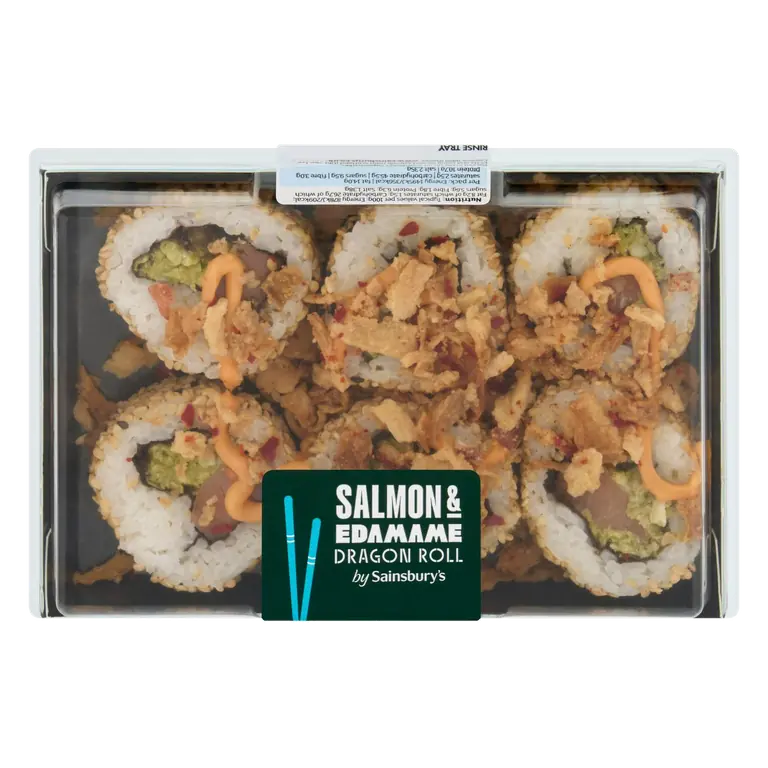 173g Salmon & Avocado Dragon Roll