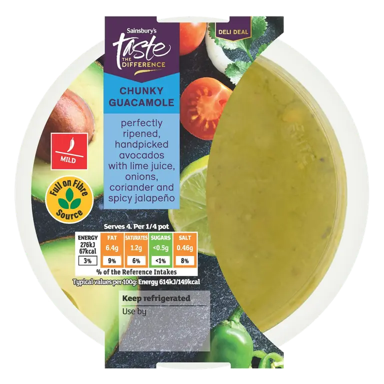 180g Guacamole Dip, Taste the Difference
