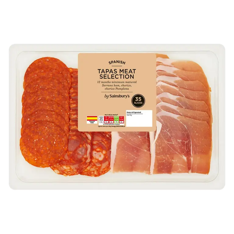 180g Spanish Tapas Meat Selection