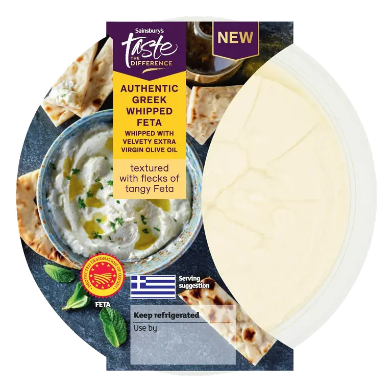 180g Whipped Feta, Limited Edition, Taste the Difference