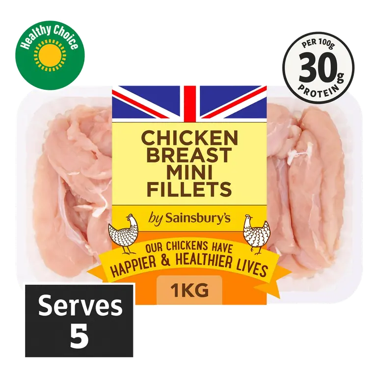 1kg British Chicken Breast Mini Fillets