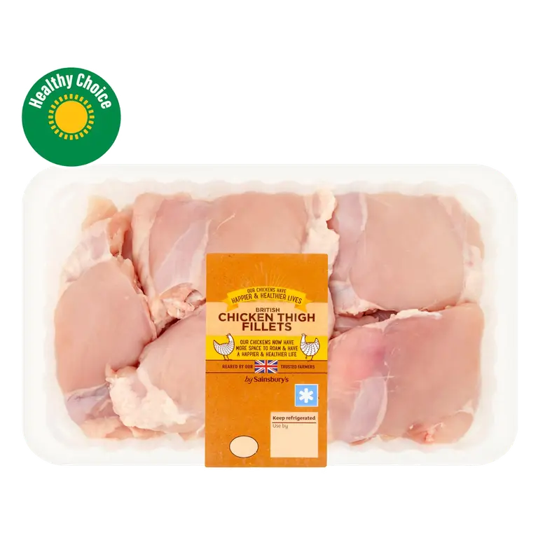 1kg British Chicken Thigh Fillets