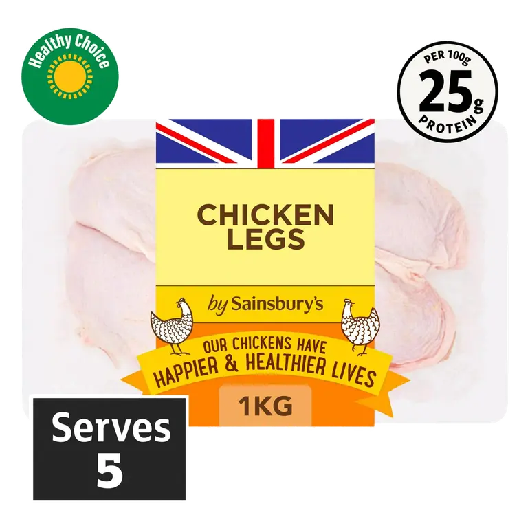 1kg British Fresh Skin on Chicken Legs