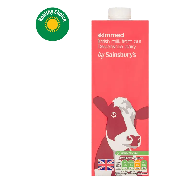 1L Skimmed Long Life Milk