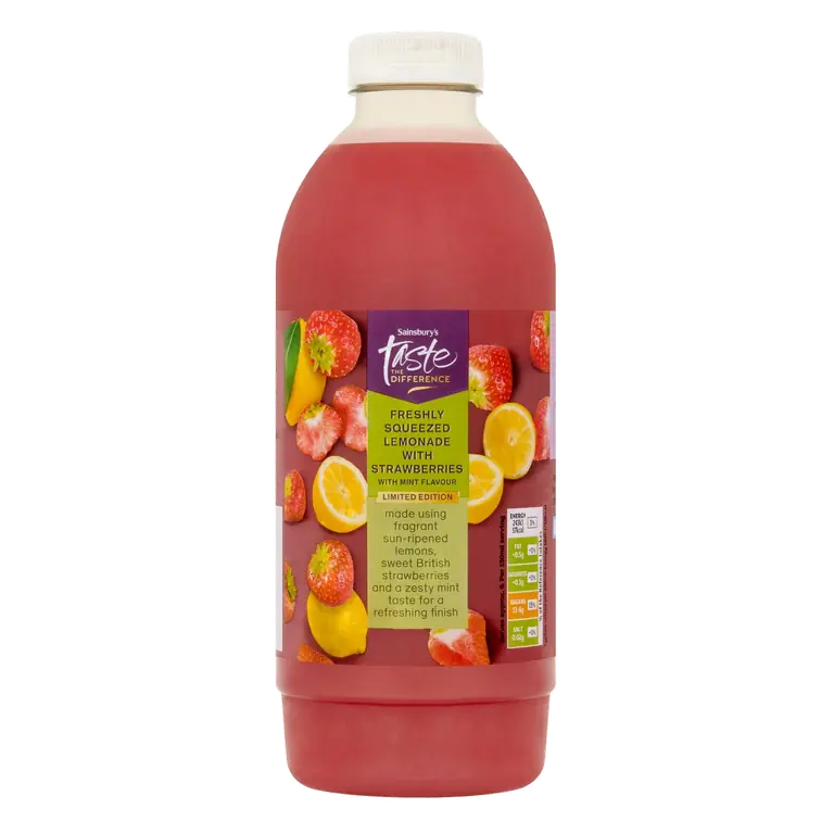 1L Strawberry & Mint Lemonade, Taste the Difference, Limited Edition