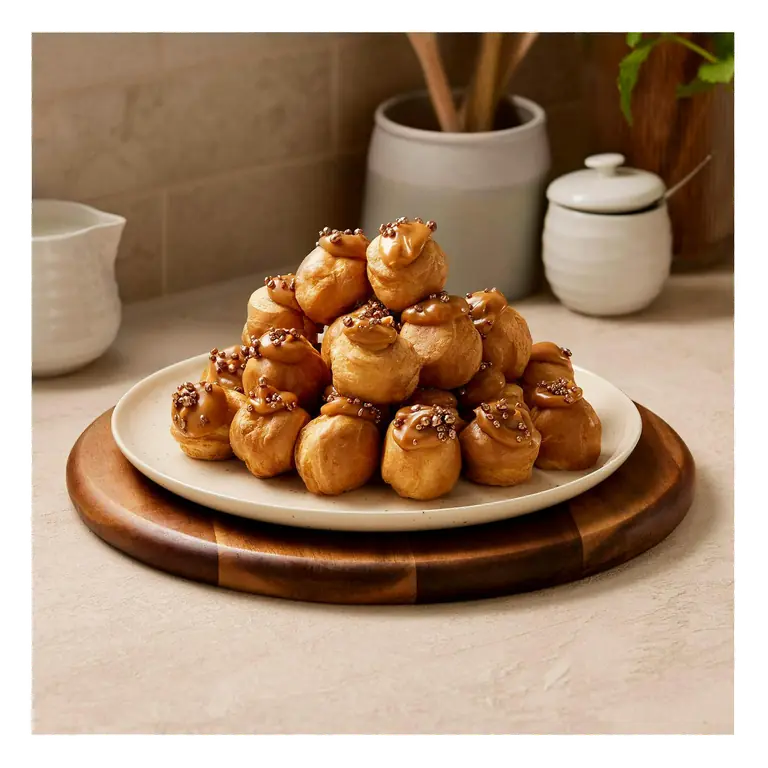2 x 216g Chocolate & Salted Caramel Profiteroles, Taste the Difference (24 Pieces)