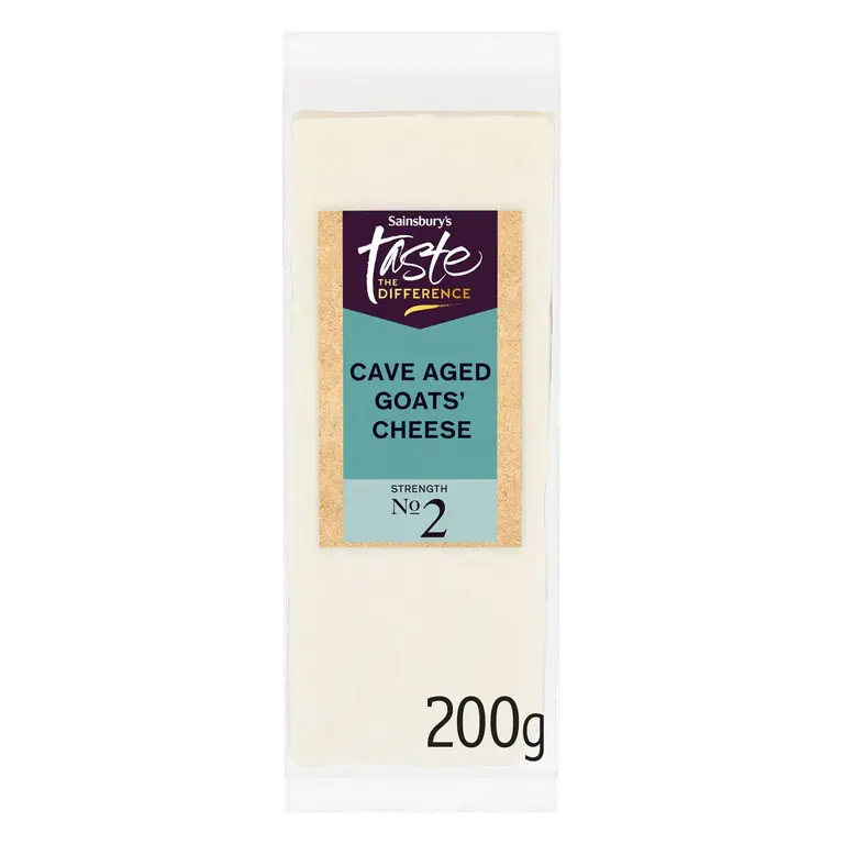 200g Cave Aged Goats' Cheese, Taste the Difference