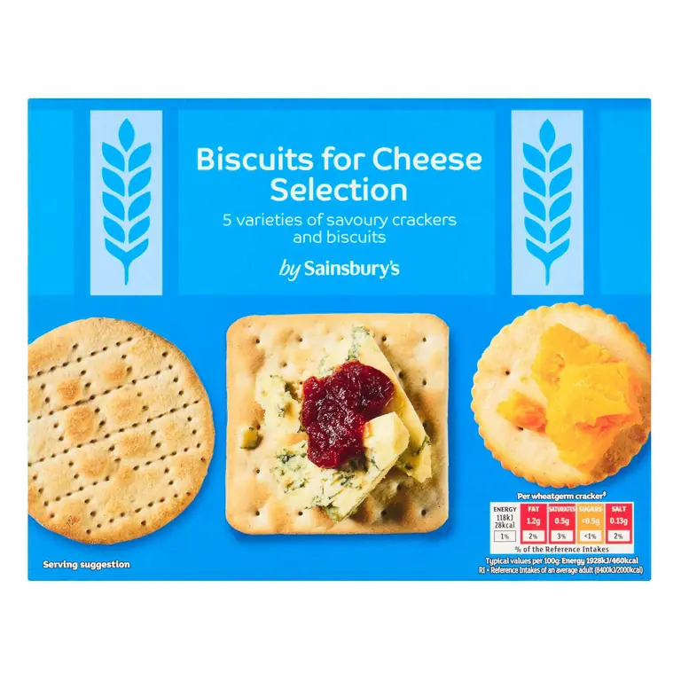200g Cheese Selection Biscuits
